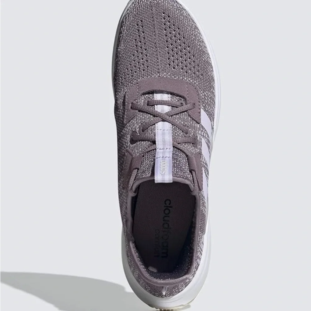 Adidas Mavia X Women’s Lavender Knit Running Shoes - Picture 4 of 9